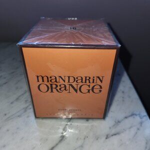 Henri Bendel Mandarin Orange Scented Candle – New in Box (Sealed)